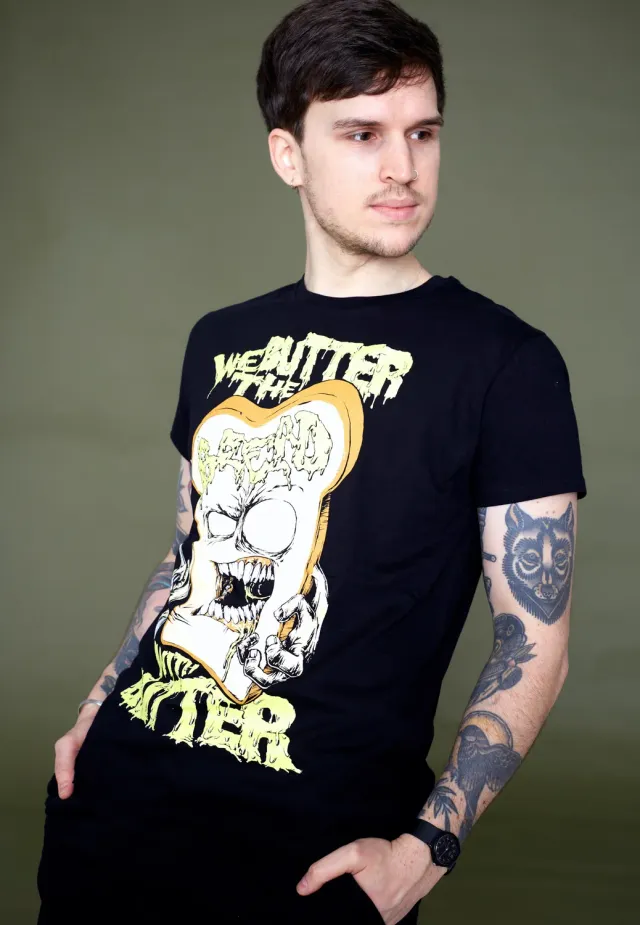 Impericon Schnitte T-Shirt schwarz Unisex