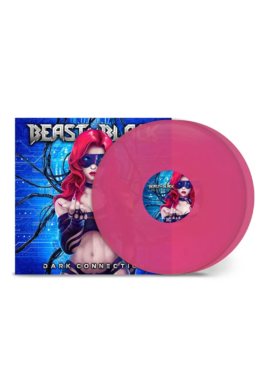 Impericon Dark Connection Transparent Magenta 2LP Vinyl limitiert