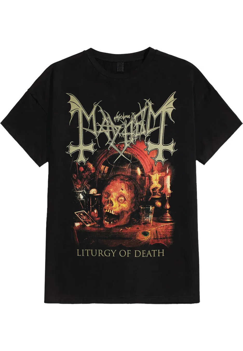 Impericon Liturgy Of Death T-Shirt schwarz Black Metal