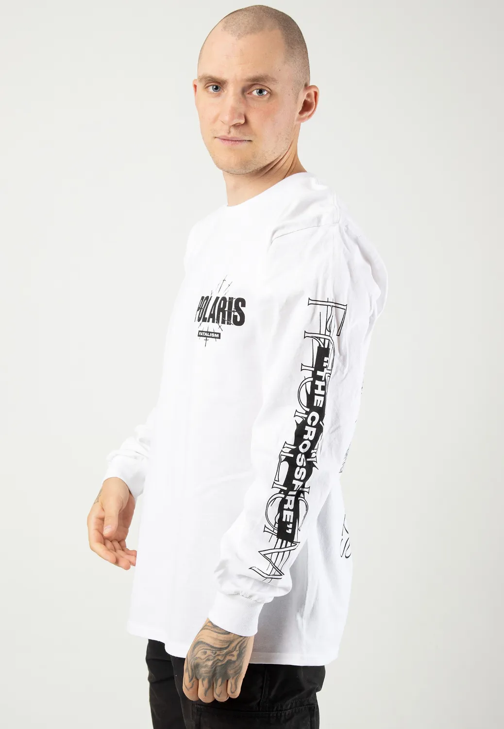 Impericon The Crossfire White Longsleeve weiß Deathcore