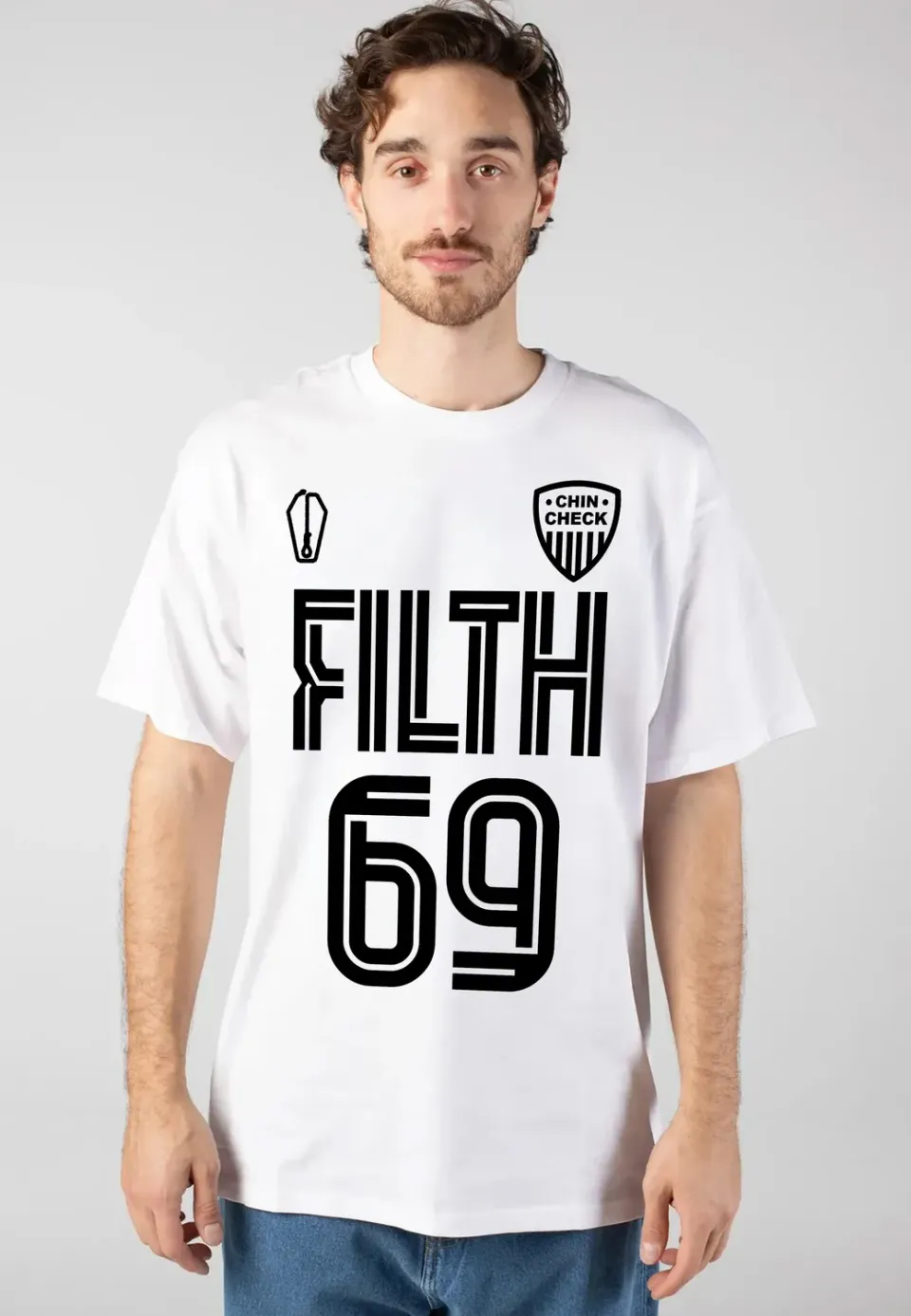 Impericon 69 White T-Shirt Deathcore Jersey
