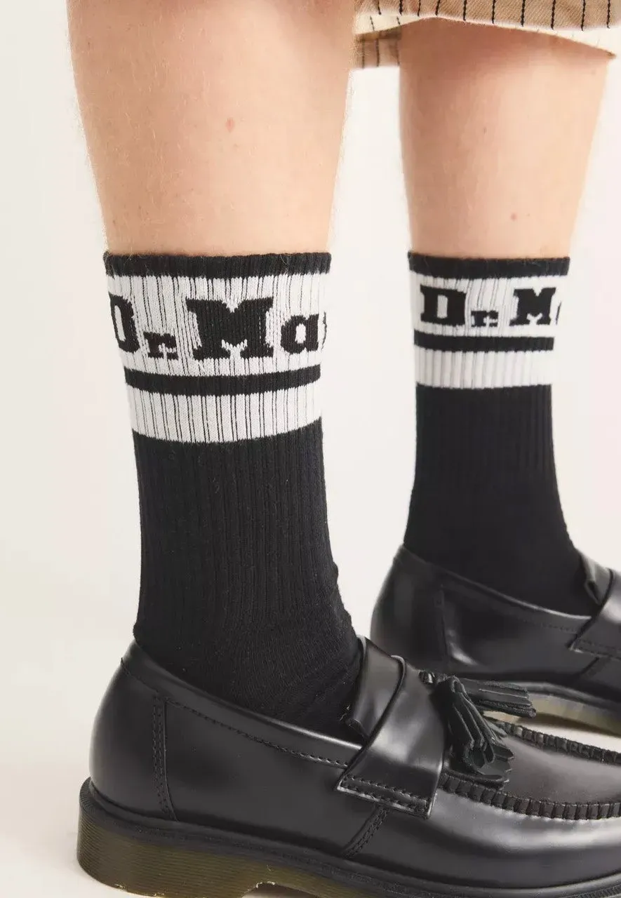 Impericon Athletic Logo Black/White Socken Schwarz