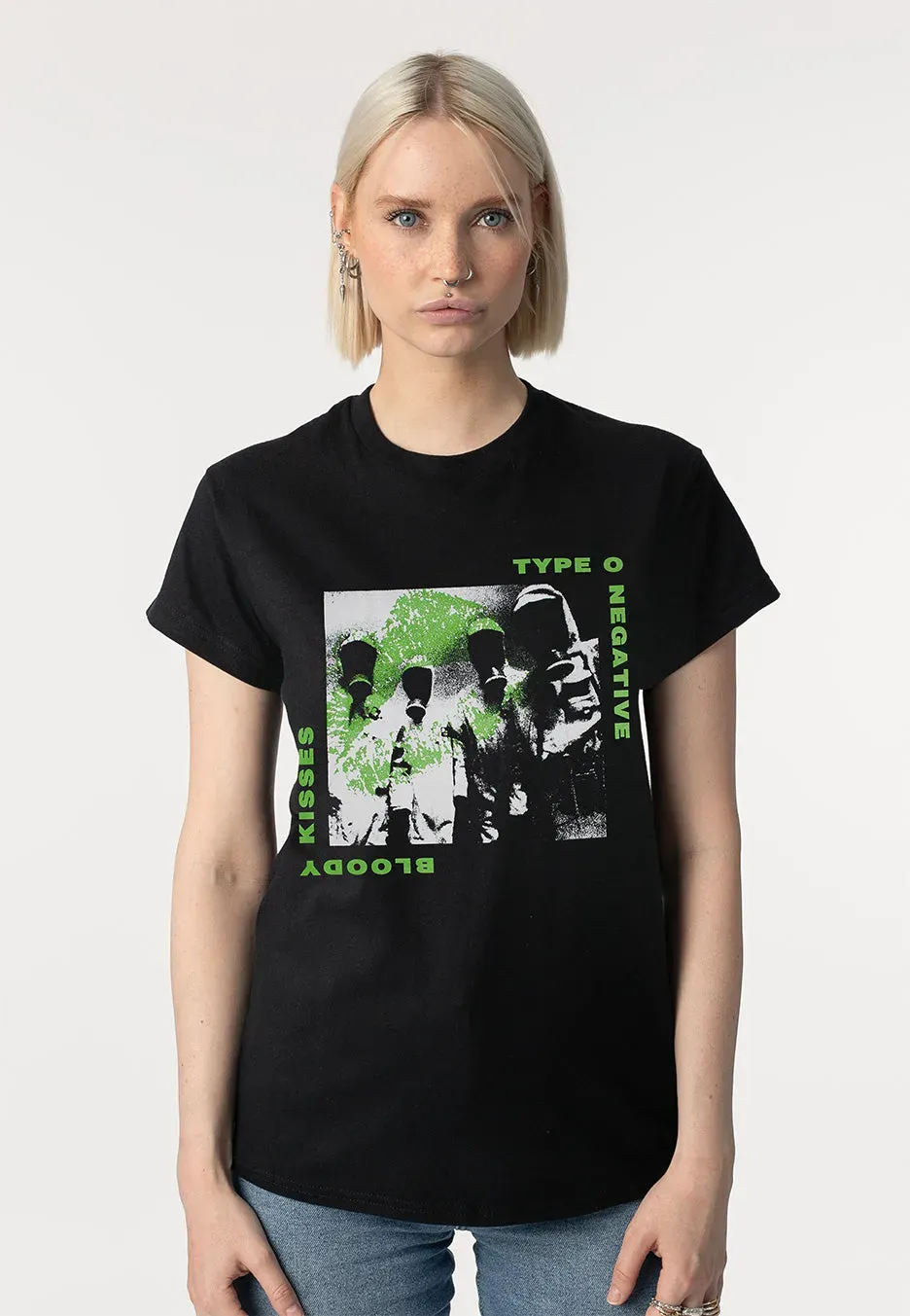 Impericon Hazmat Kiss T-Shirt schwarz Unisex Gr. L