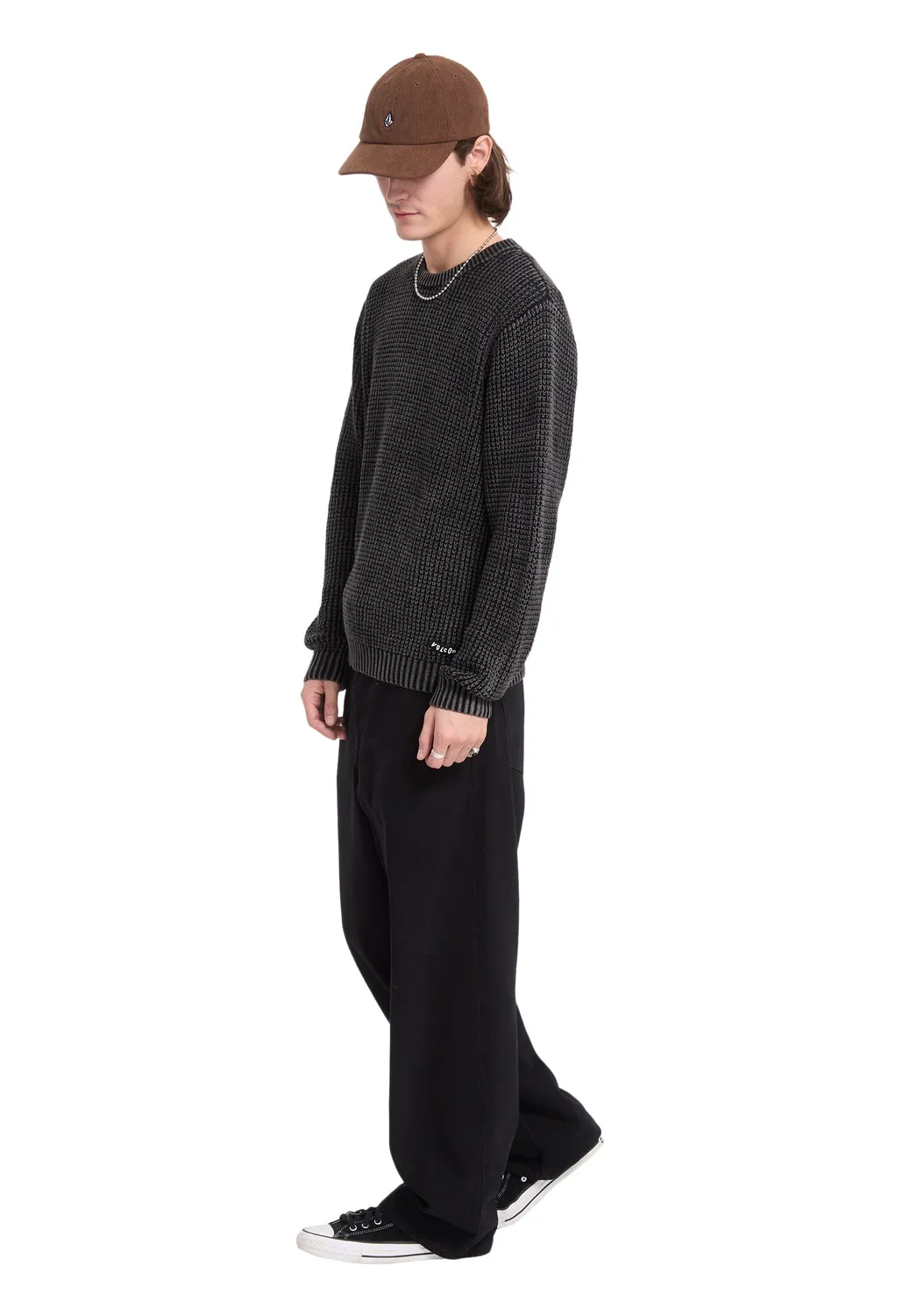 Impericon Thermowhy Black Sweater Knitwear