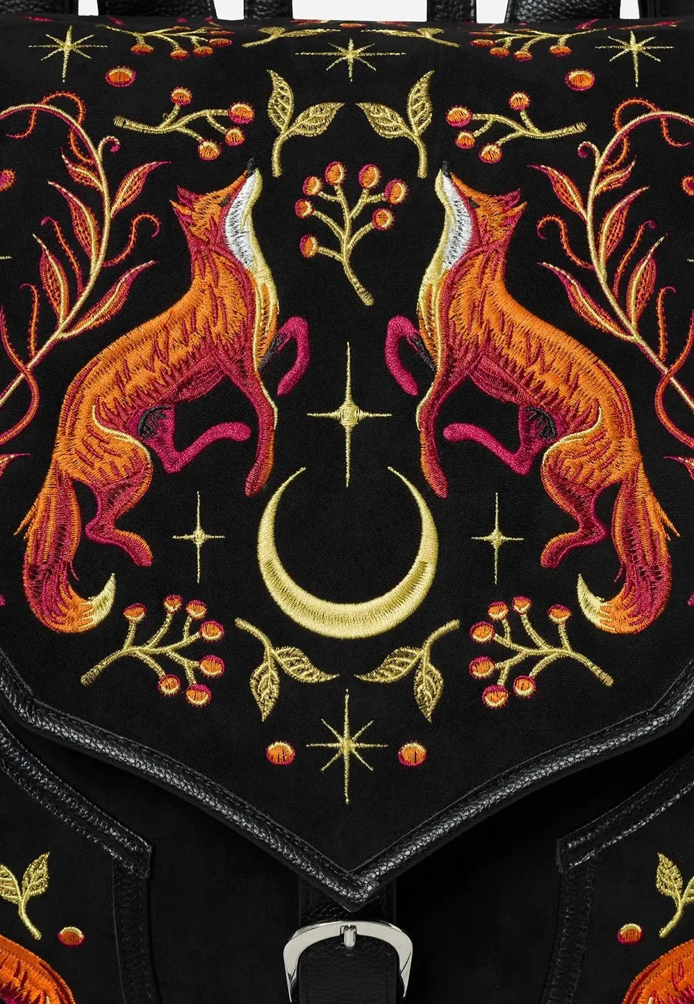 Impericon Mystic Fox Black Rucksack schwarz Gothic