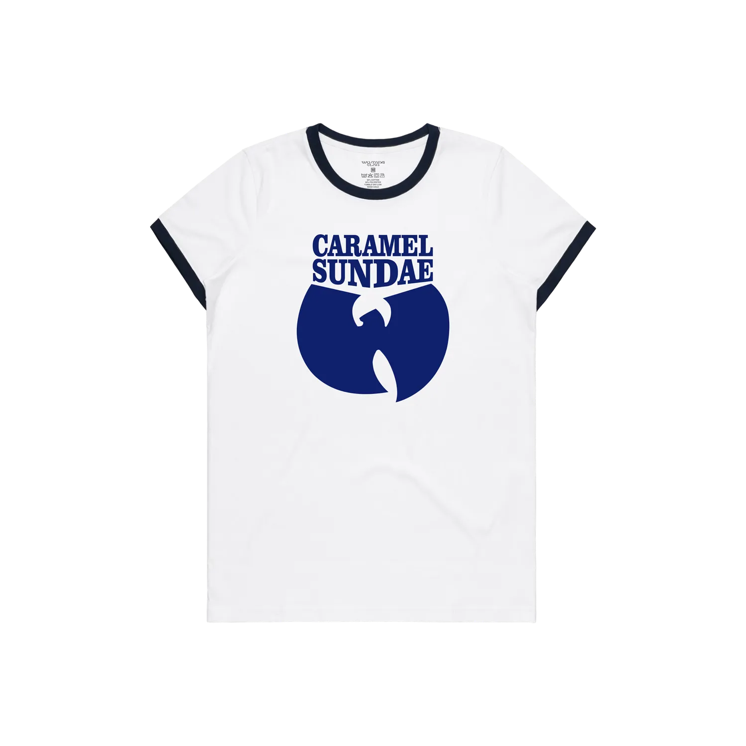Wu-Tang Caramel Sundae Ringer Tee Shirt Poly-Baumwolle