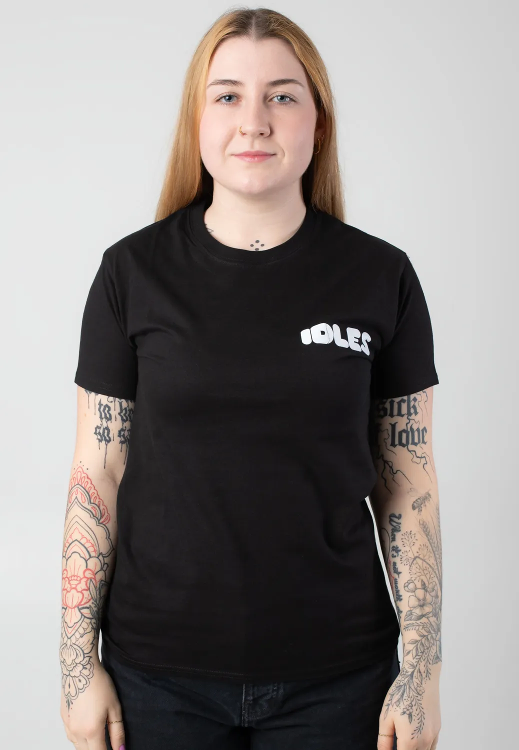 Impericon Cartoon Flower T-Shirt schwarz Unisex