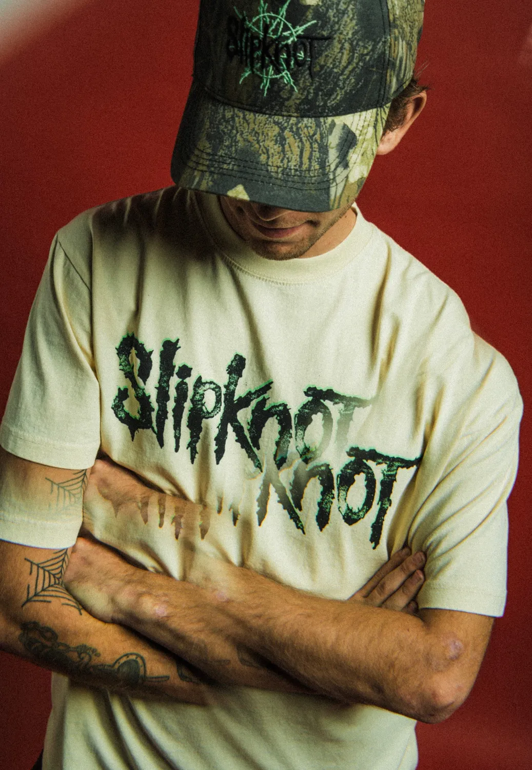 Impericon Tomorrow Boxy Garment-Dyed T-Shirt Bone