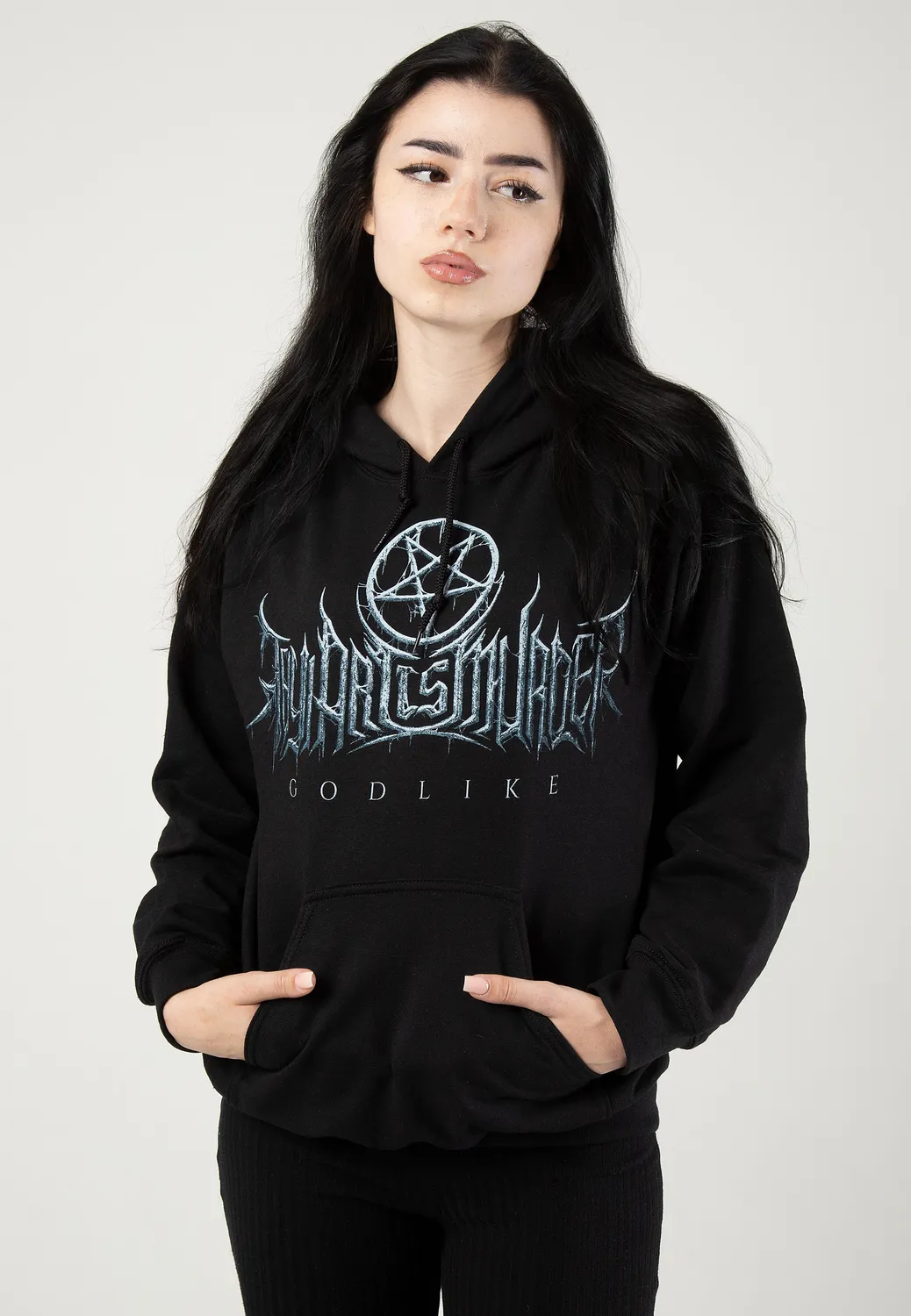 Impericon Godlike Cover Hoodie Schwarz Unisex
