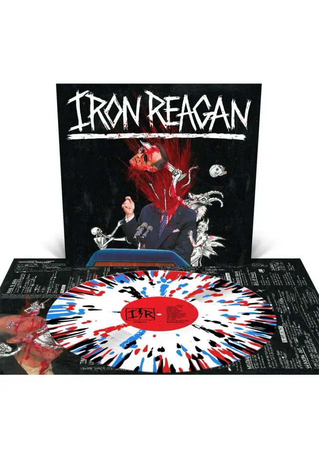 Iron Reagan The Tyranny Of Will Splatter Vinyl limitiert weiß