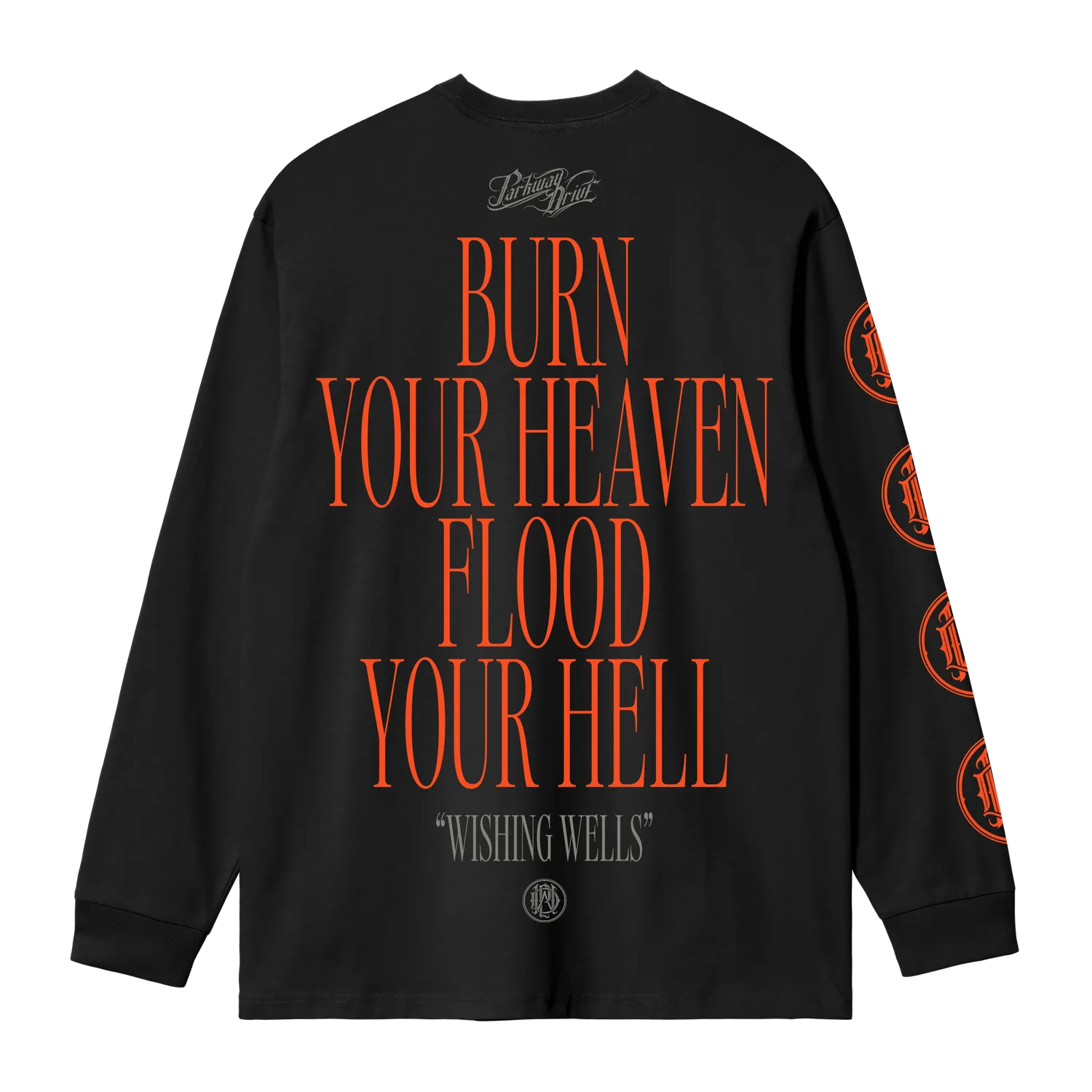 Parkway Drive Burn Your Heaven Longsleeve T-Shirt schwarz Baumwolle