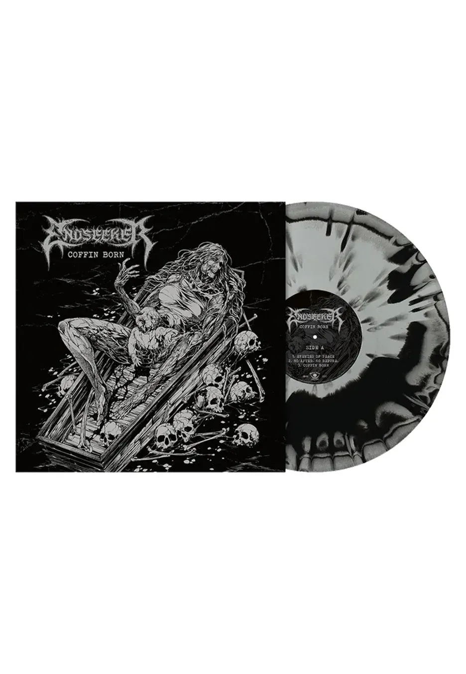 Impericon Coffin Born EP Colored Vinyl silber-schwarz Ltd