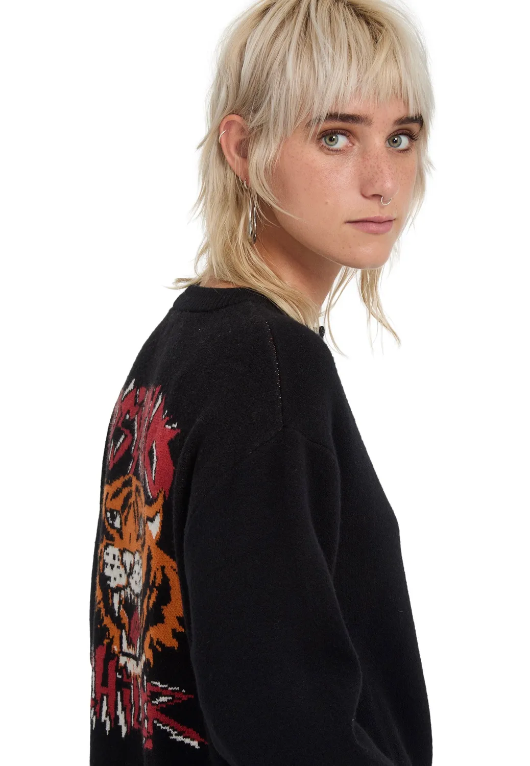 Impericon FA Ozzy Black Cardigan schwarz