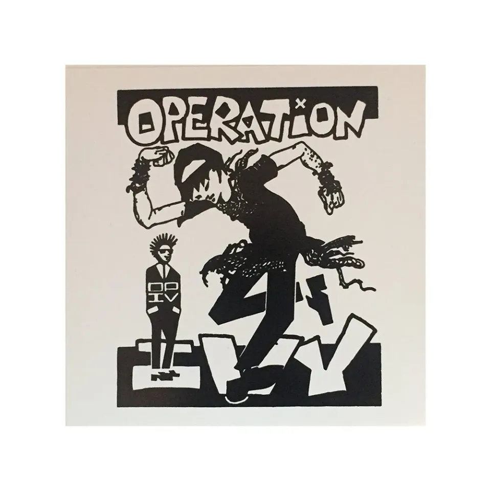 Operation Ivy Skankin Sticker 10x10 cm Vinyl