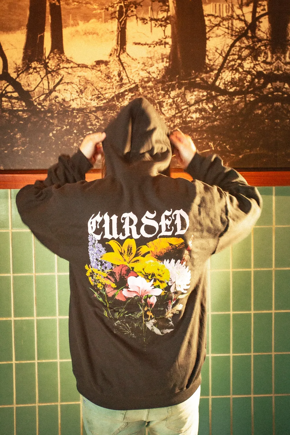 Paleface Swiss The Cursed Flower Hoodie Oversize
