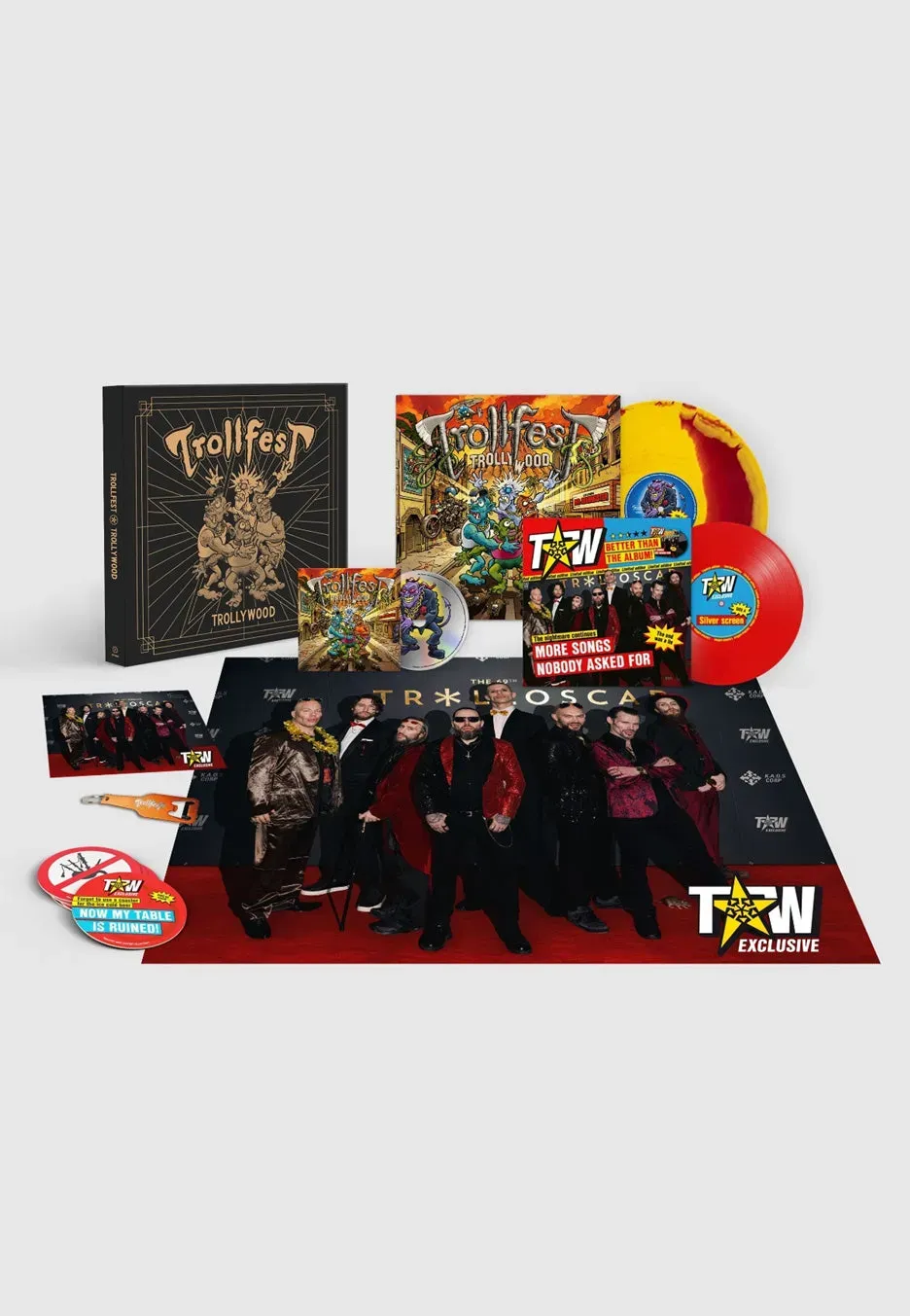 Trollywood Colored Vinyl Boxset LP Box Folk Rock