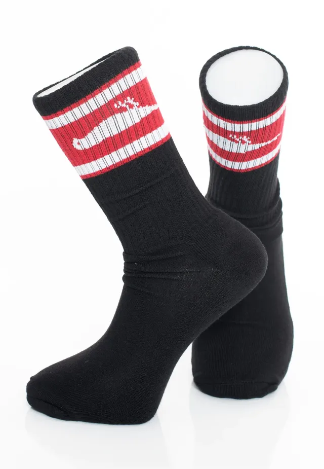 Impericon Campus Black Socken Onesize Baumwolle