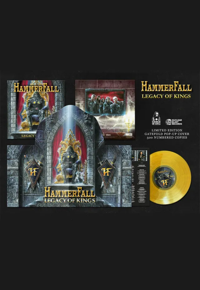 Impericon Legacy Of Kings Ltd. Yellow Colored PopUp Vinyl LP