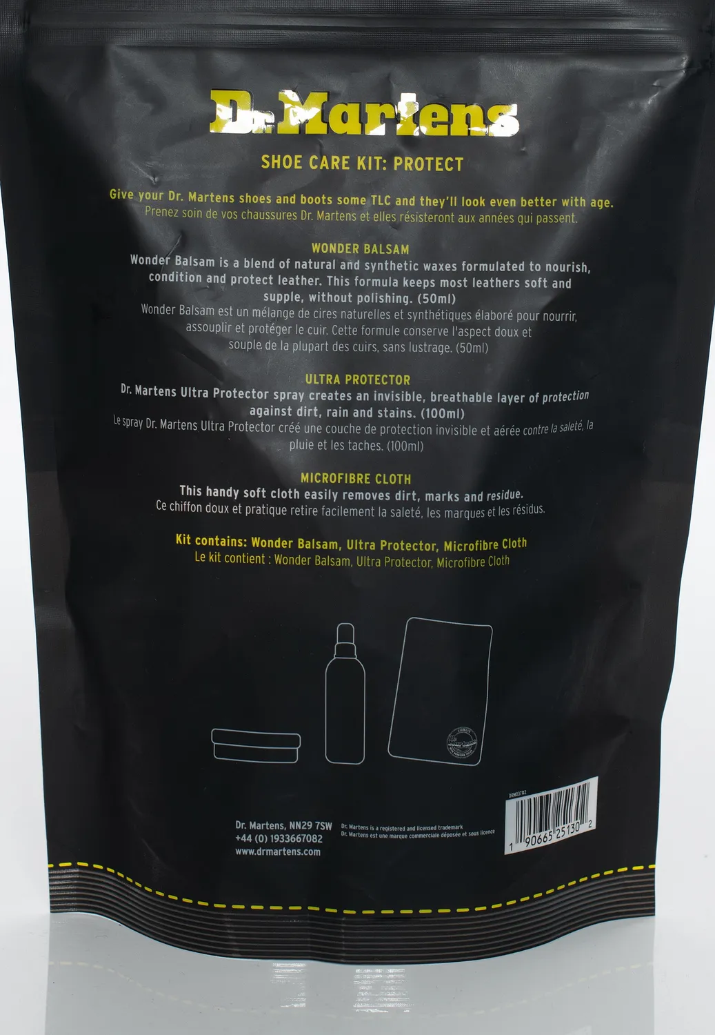 Impericon Kit 1 Schuhpflegeset schwarz 100ml Onesize