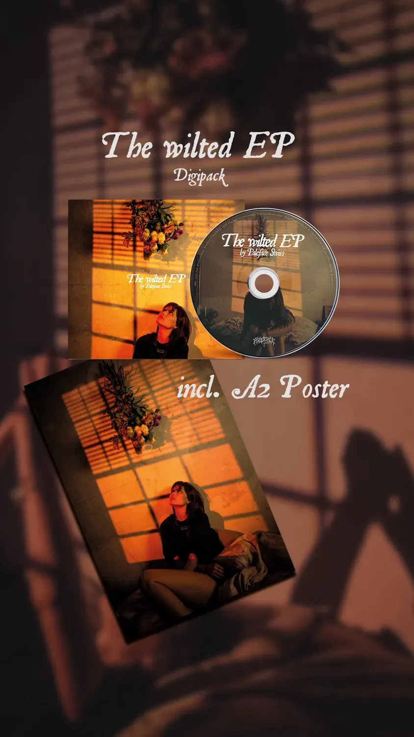 Paleface Swiss The Wilted EP CD Digipack Poster A2
