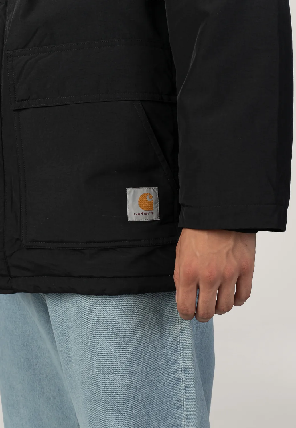 Impericon Stanwood Black Jacke lang Nylon