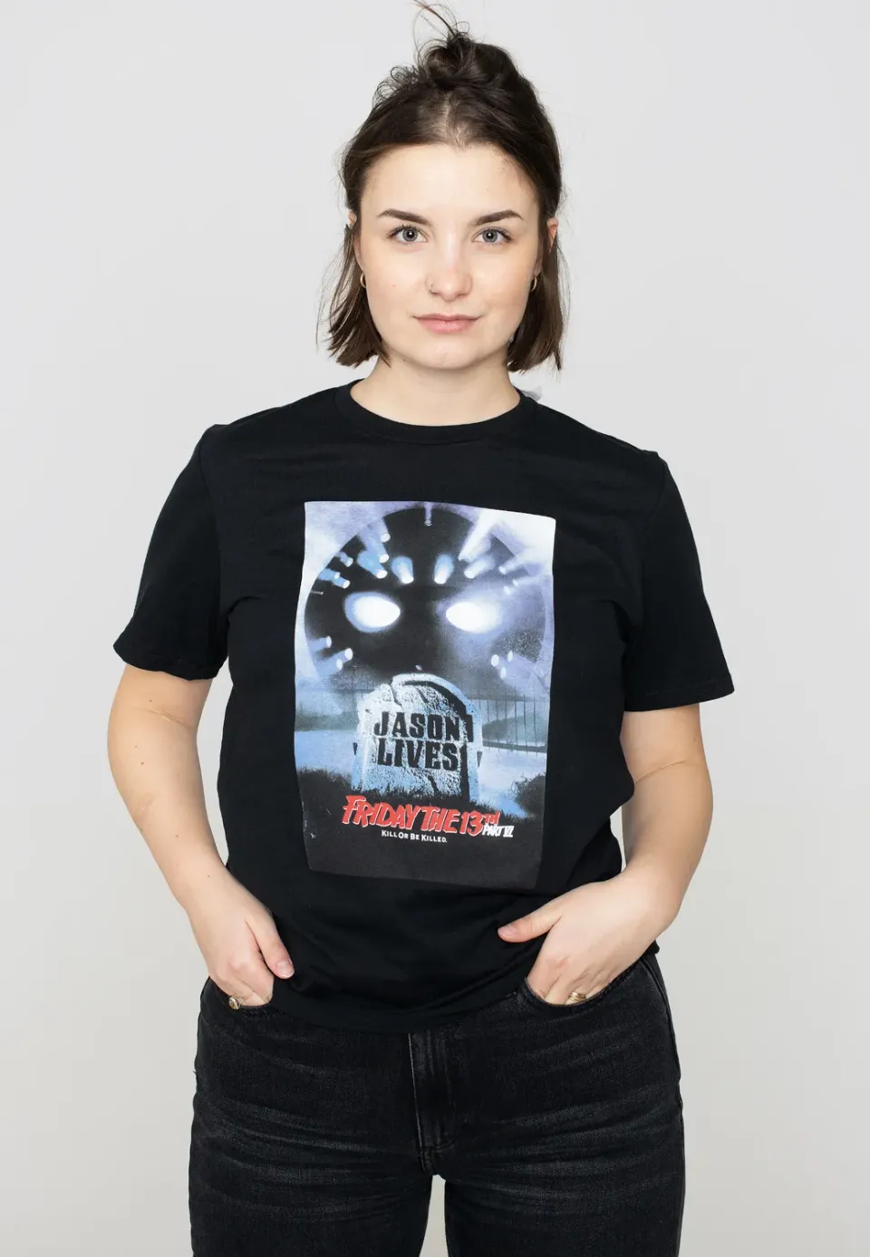 Impericon Jason Lives T-Shirt schwarz Kurzarm Unisex