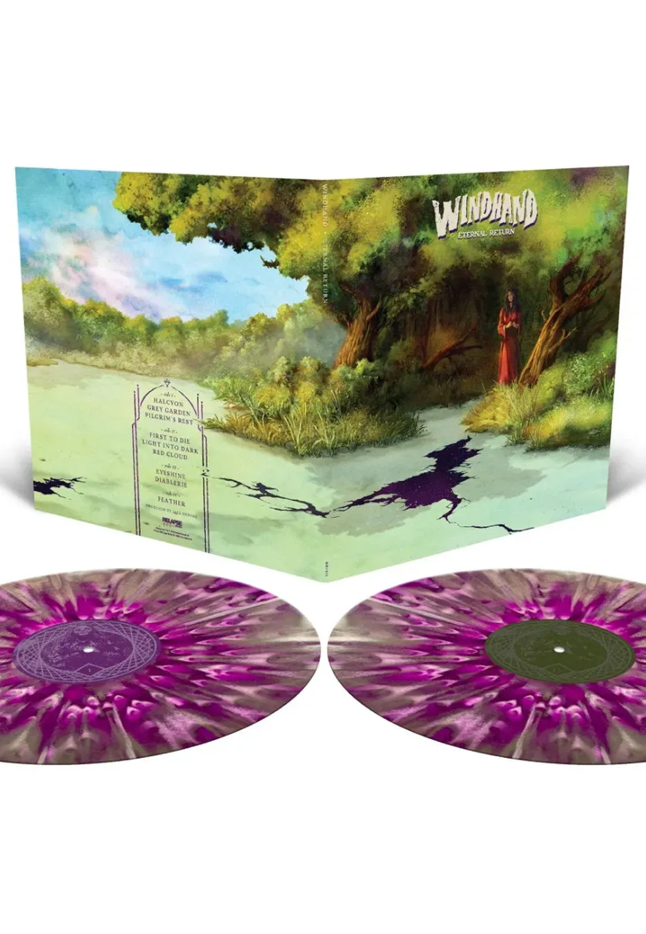 Impericon Eternal Return 2 Vinyl Violet Silver White