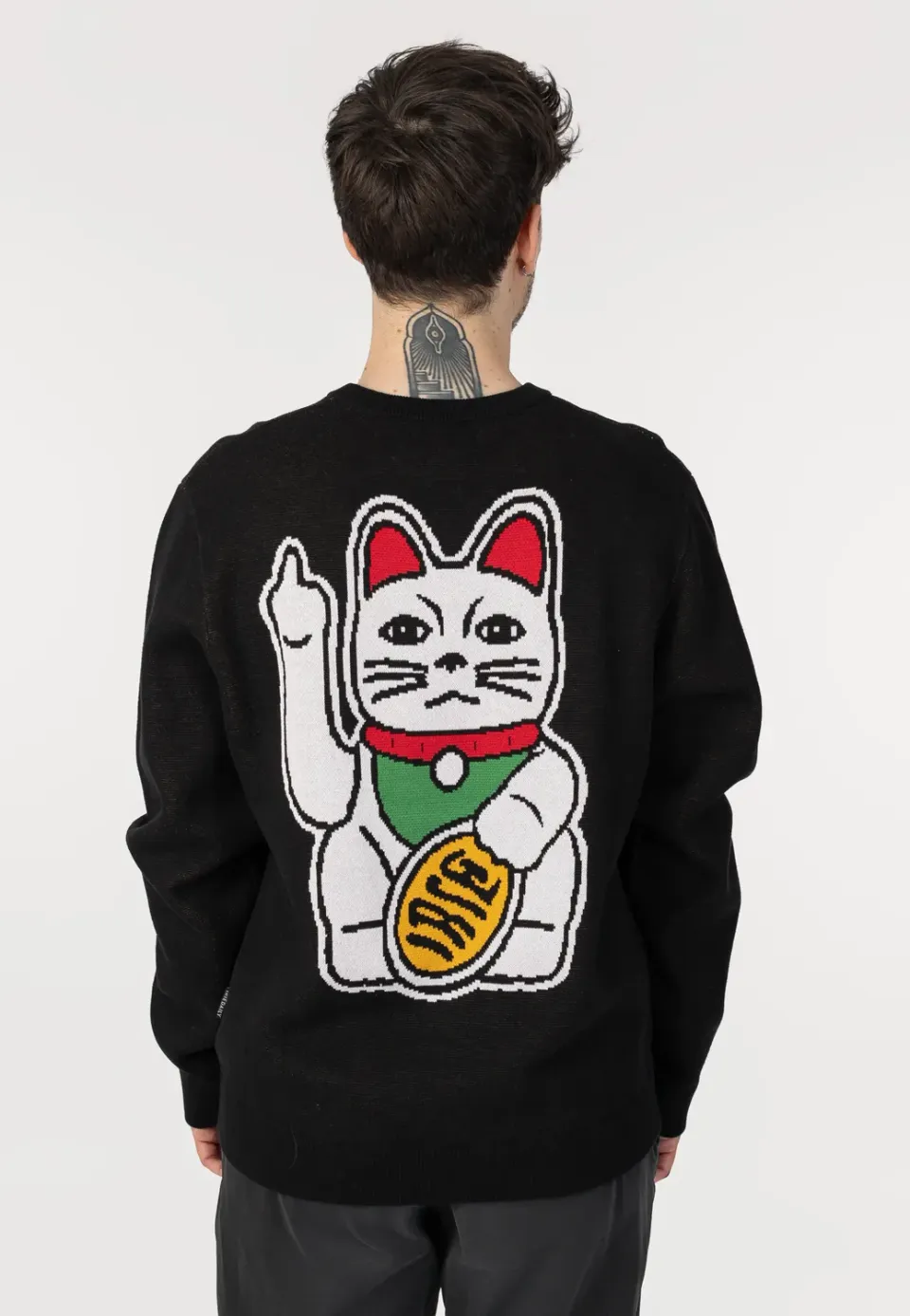 Impericon Stay Different Knit Black Pullover Herren Strick