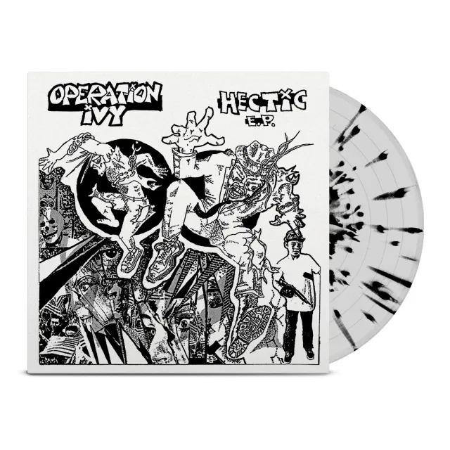 Operation Ivy Hectic 12" EP Vinyl Clear/Black limitiert