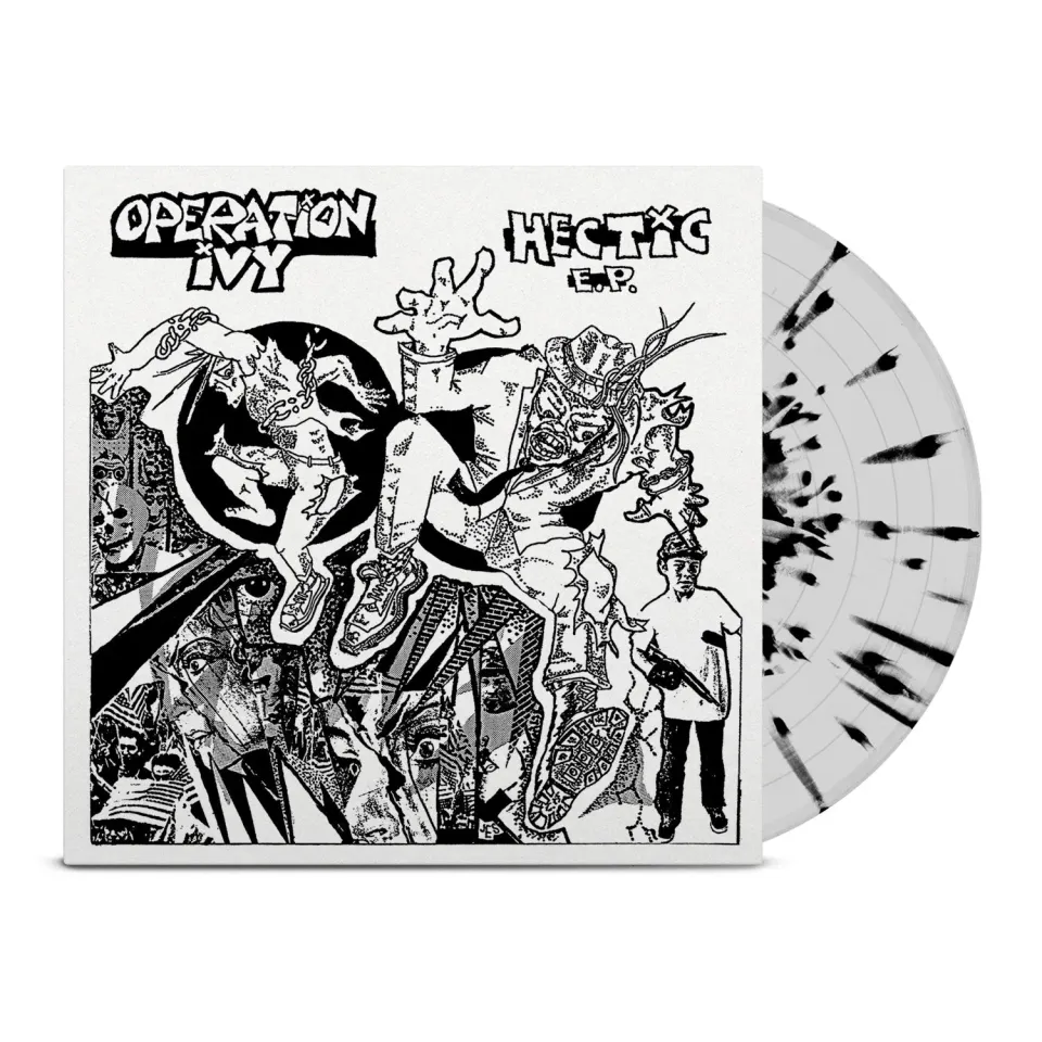 Operation Ivy Hectic 12" EP Vinyl Clear/Black limitiert
