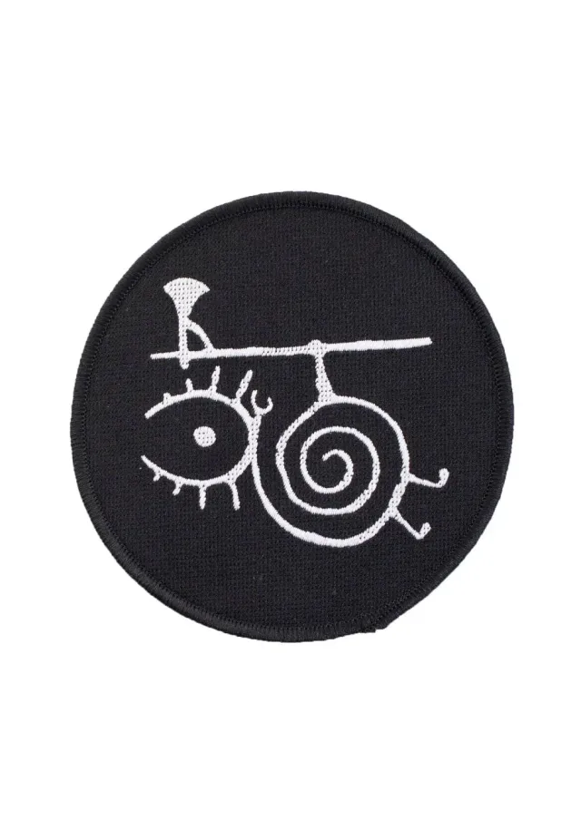 Impericon Warrior Snail Aufnäher Onesize schwarz