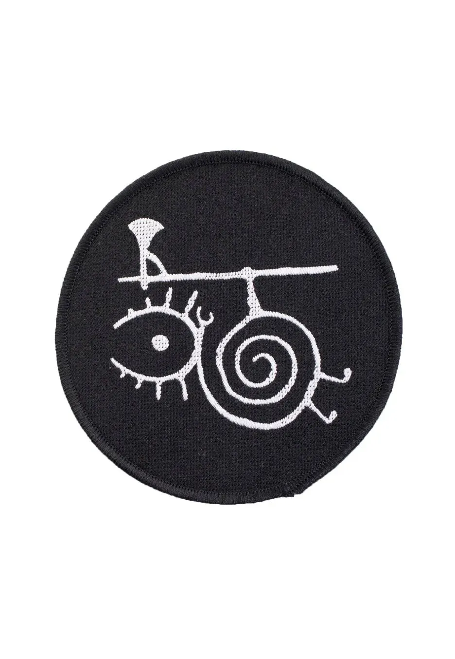 Impericon Warrior Snail Aufnäher Onesize schwarz