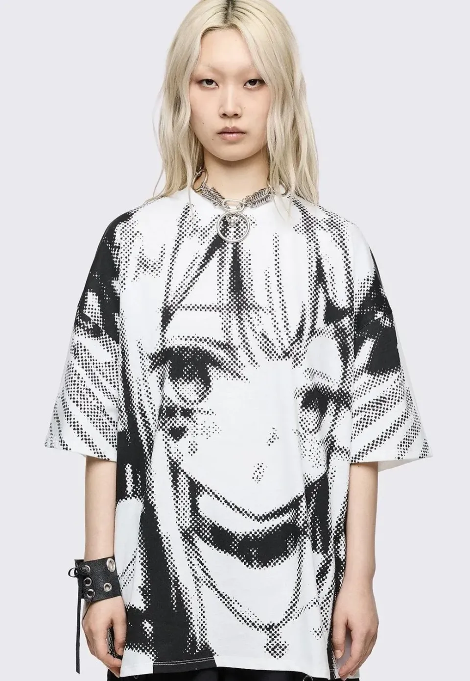 Impericon Anime Cutie White T-Shirt S weiß Damen
