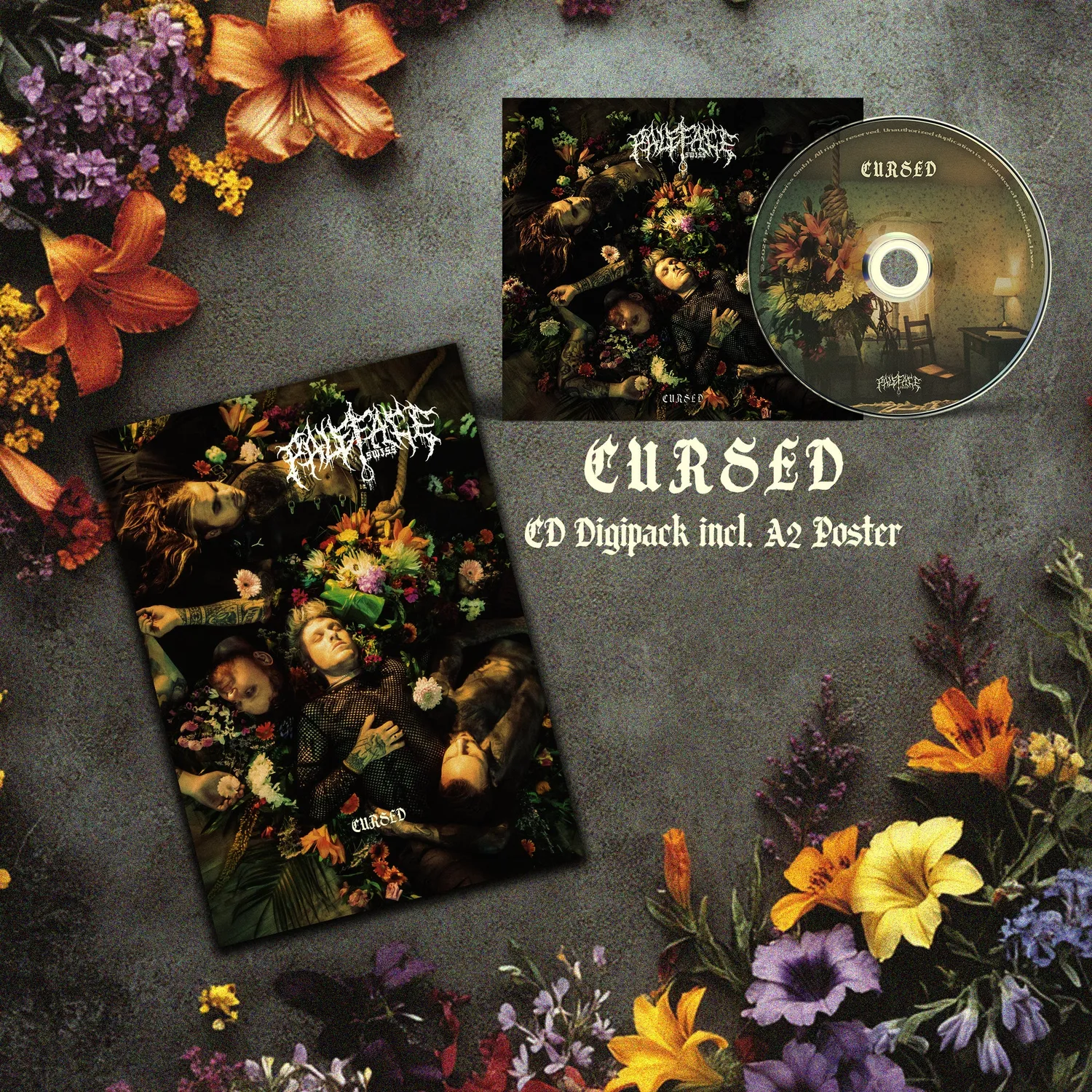 Paleface Swiss Cursed CD Digipack mit Poster