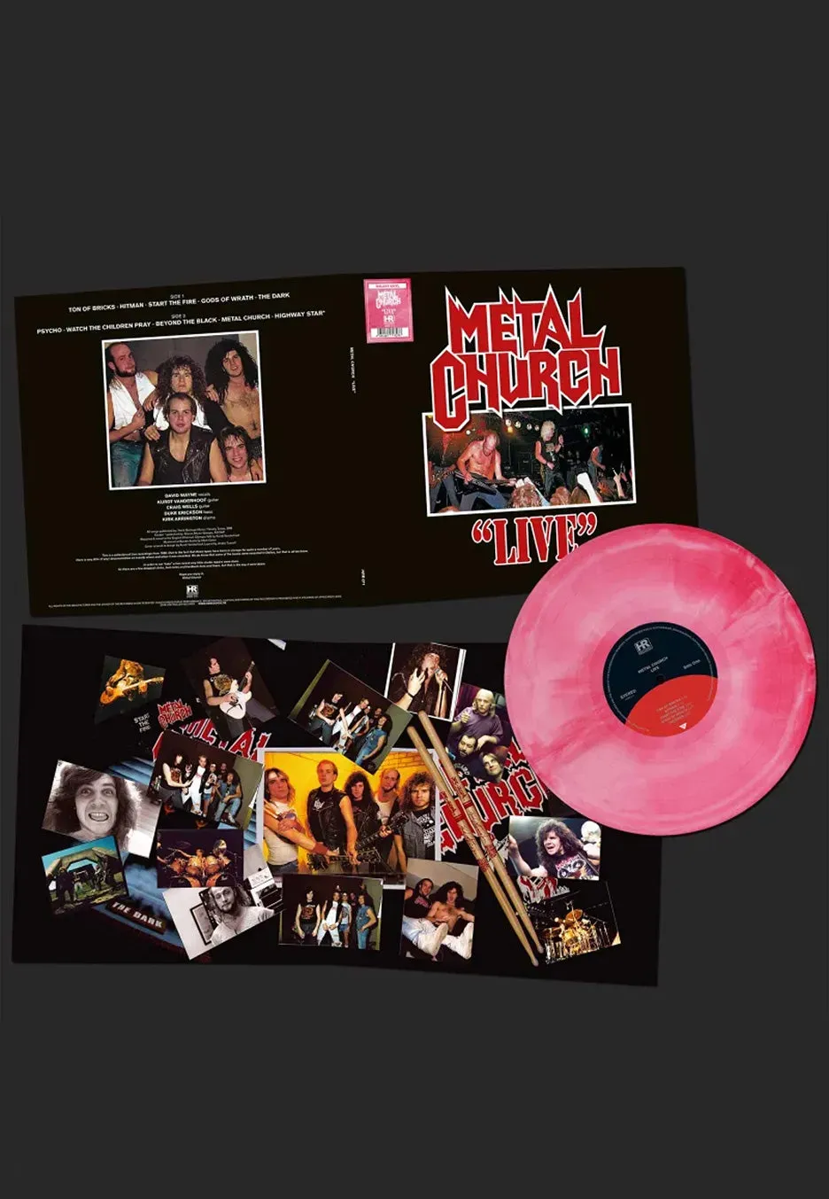Impericon Live Ltd. Red/White Galaxy Colored Vinyl LP