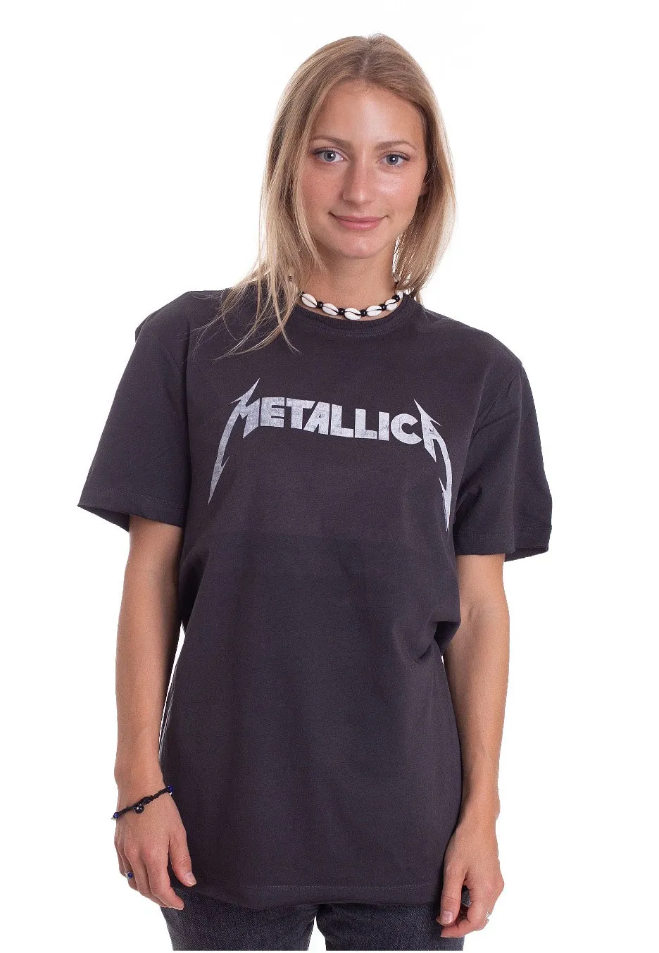 Logo Charcoal T-Shirt XS-XXL grau