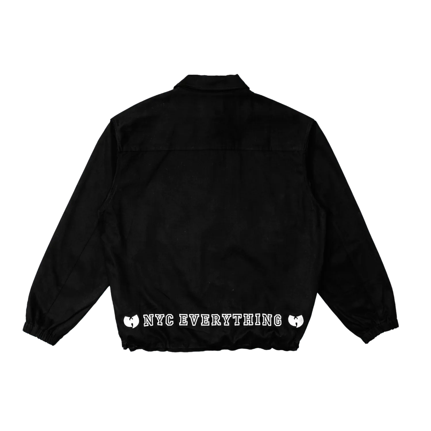 Wu-Tang Shaolin Coaches Jacke Gelb mit Stickerei
