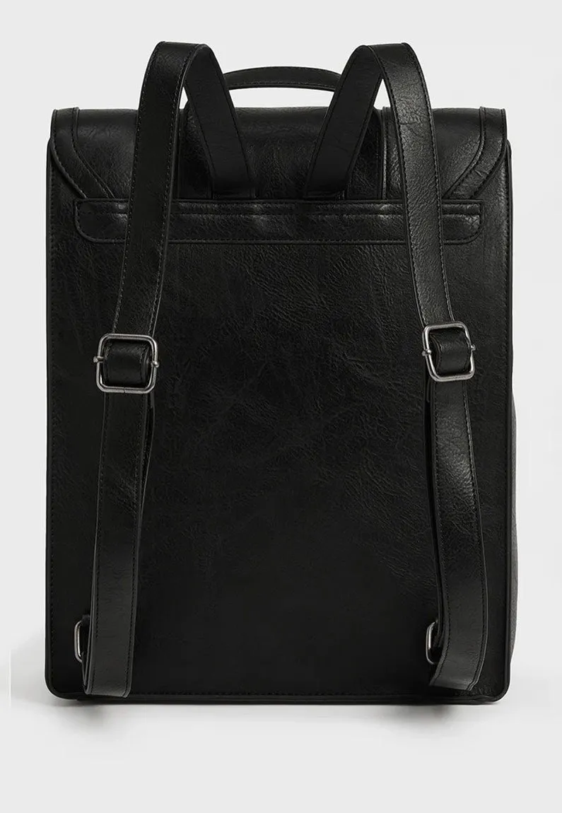 Impericon Scorpio's Curse Black Rucksack Kunstleder