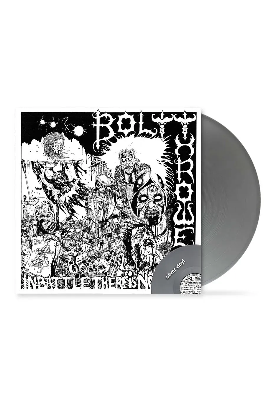 Bolt Thrower In Battle Silver Colored Vinyl Death Metal