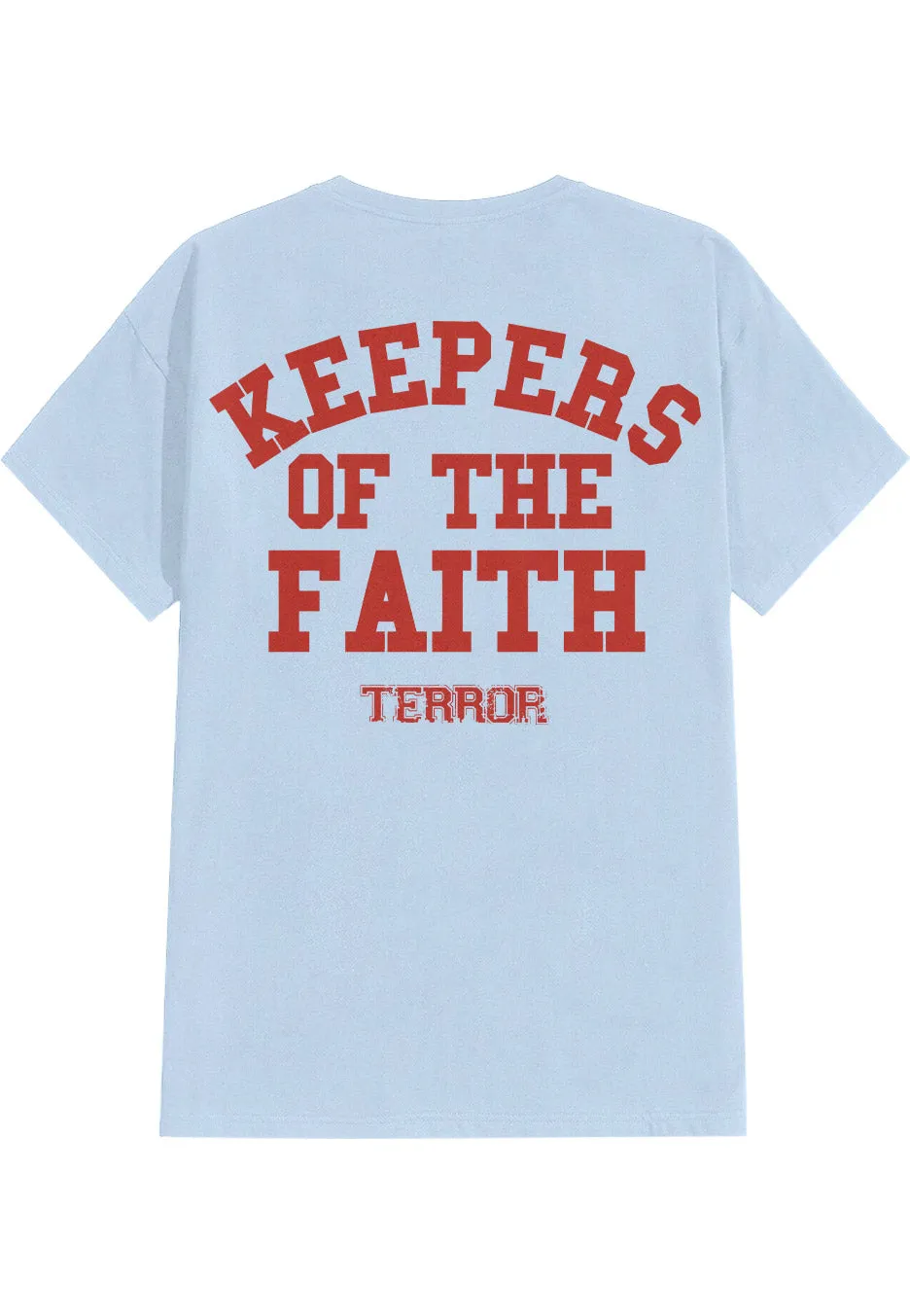 Terror KOTF Light Blue T-Shirt Hardcore Unisex
