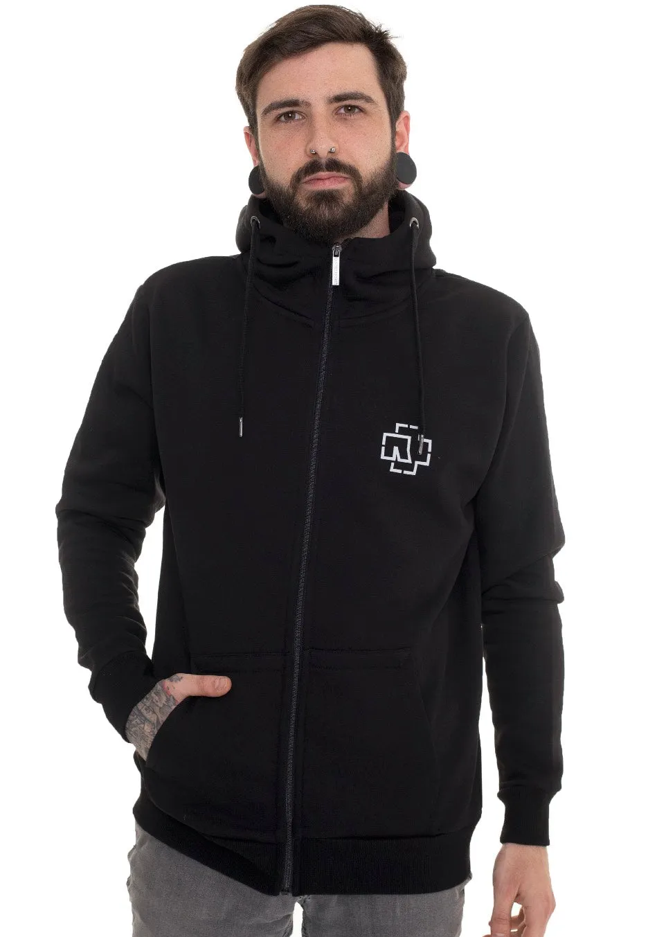 Impericon United States Zipper schwarz
