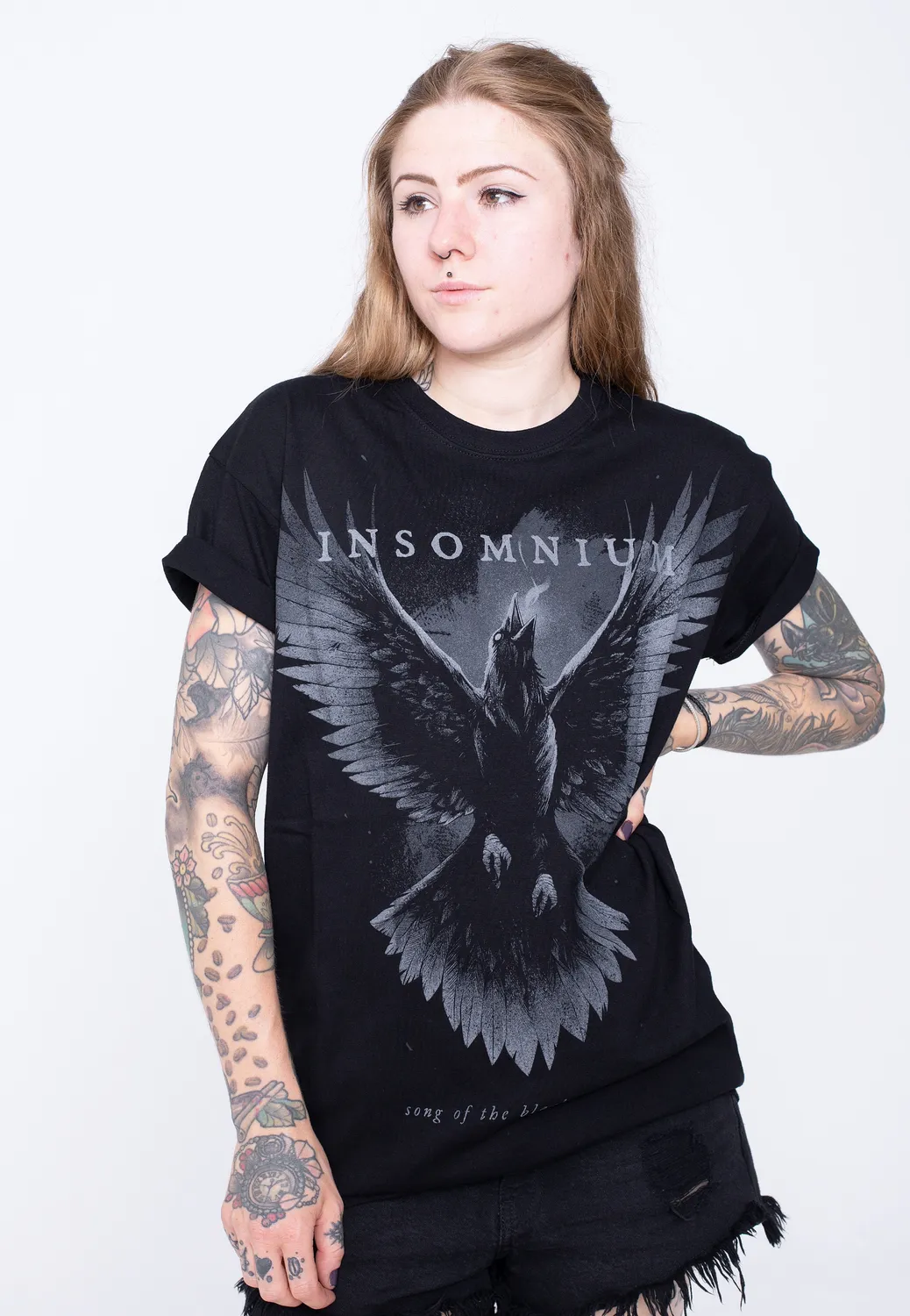 Impericon The Blackest Bird T-Shirt schwarz Metal
