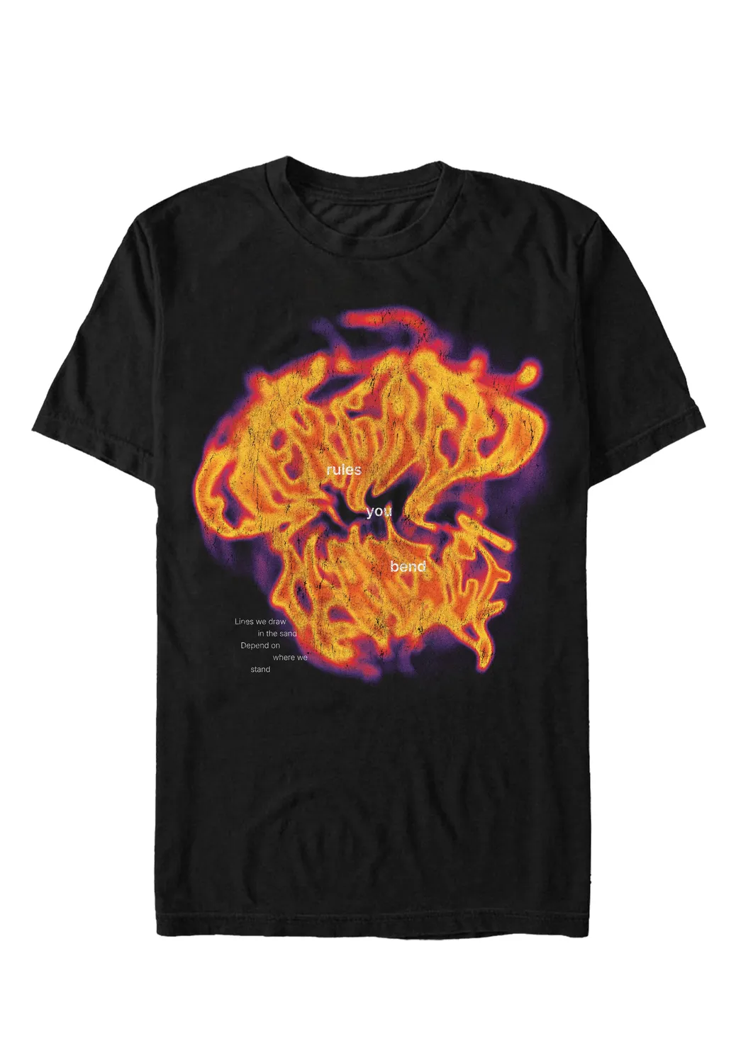 Acid Logo T-Shirt Schwarz Melodic Hardcore