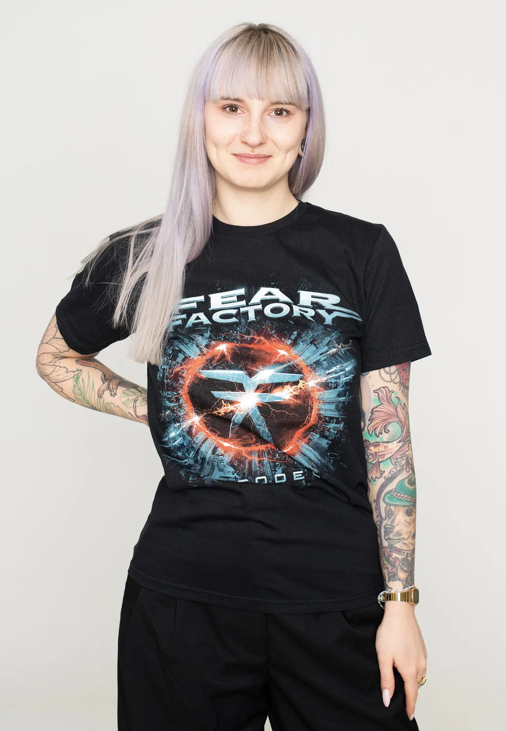 Impericon Recoded T-Shirt schwarz Tech Metal