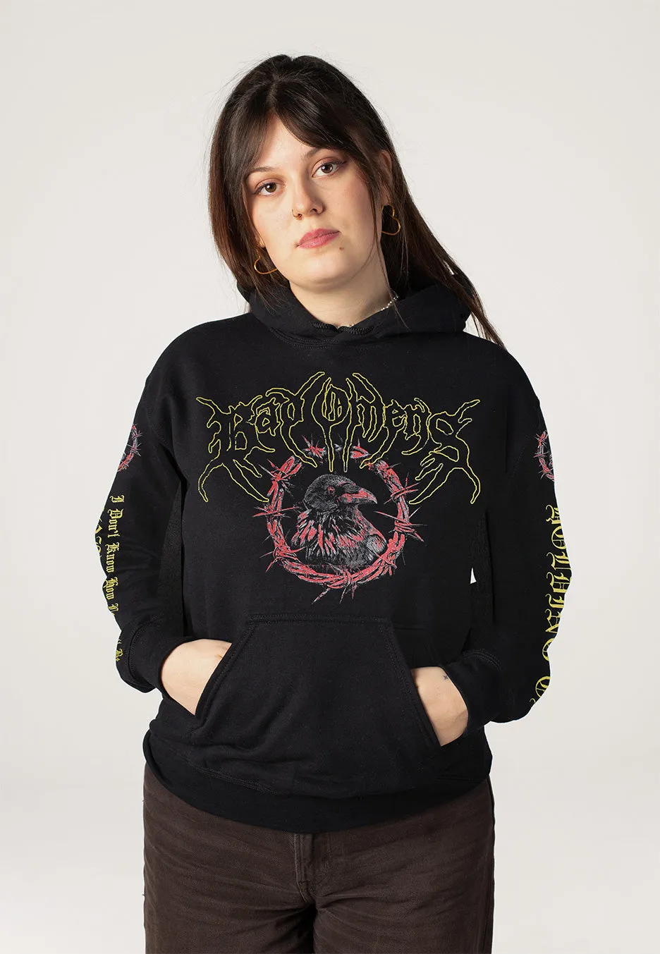 Impericon Draugr Hoodie schwarz Unisex Metalcore