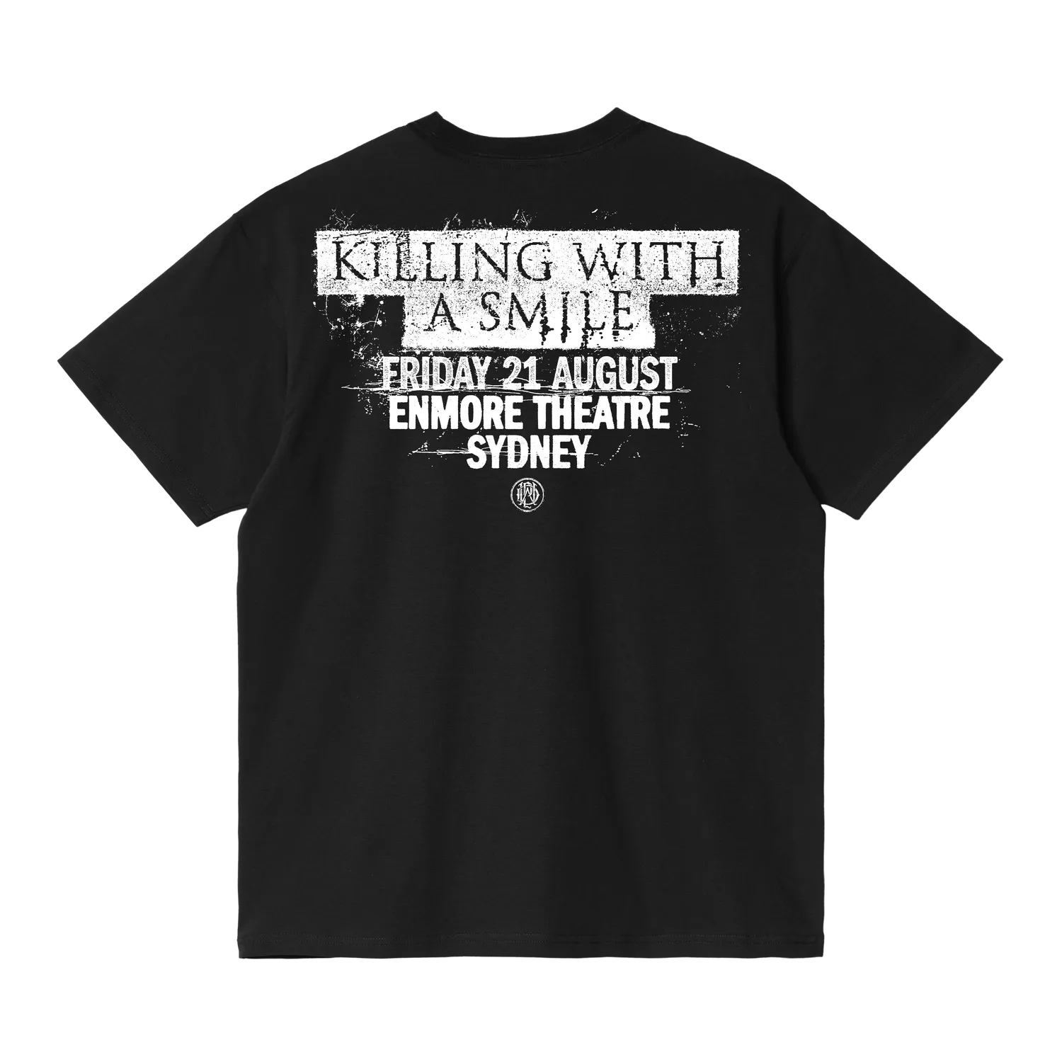 Parkway Drive Sydney KWAS AUG 21 T-Shirt Schwarz Baumwolle