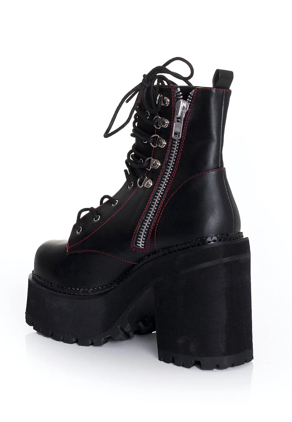 Demonia Assault 100 Boots schwarz vegan US 4-11