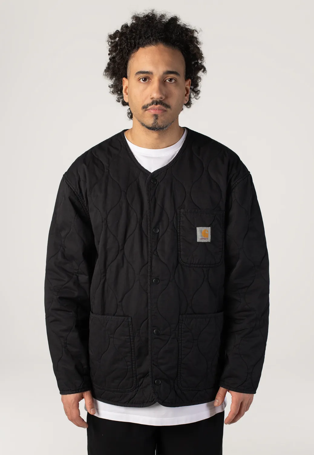 Impericon Skyton Liner Black Jacke schwarz Twill