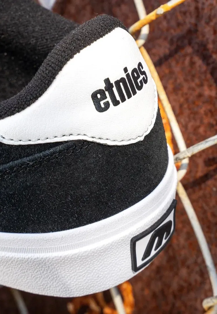 Impericon Locut Vulc Schuhe Black/White Suede