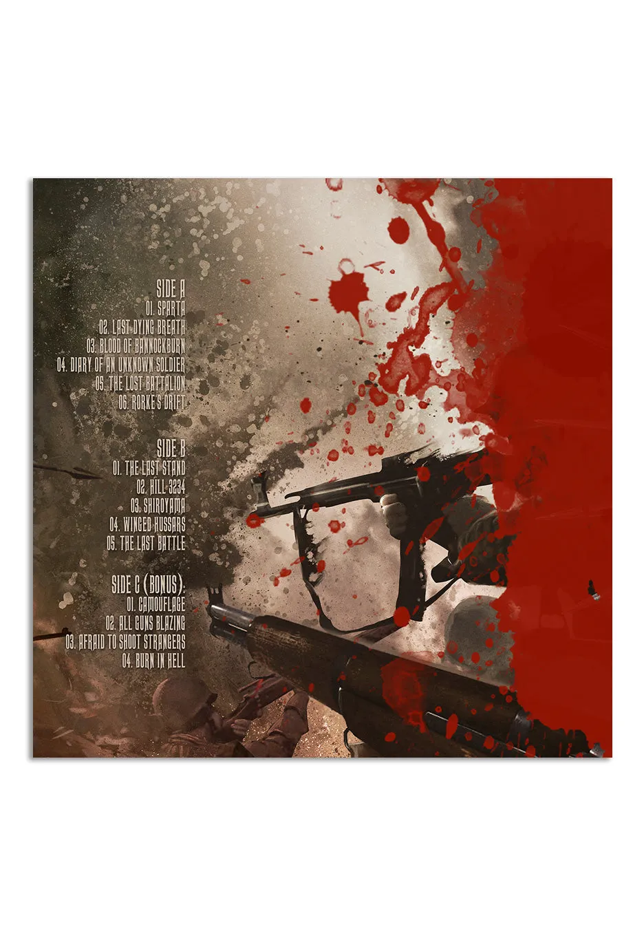 Sabaton The Last Stand 10th Anniversary Vinyl marbled 2LP